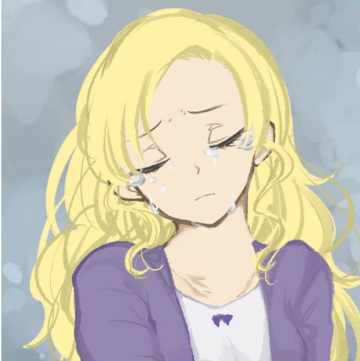 High Quality LaceyRobbins1 crying picrew Blank Meme Template