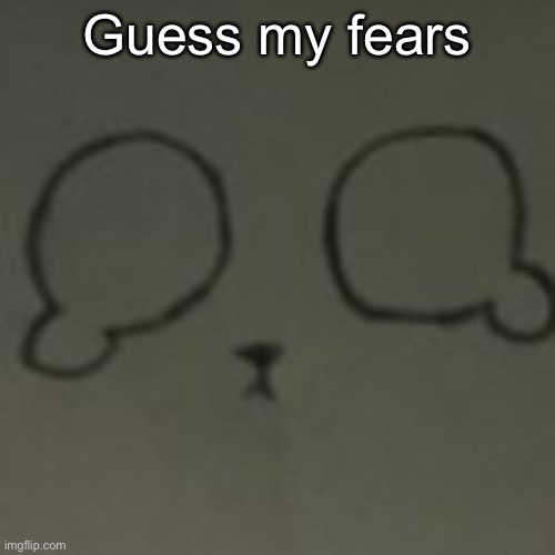 Guess my fears | made w/ Imgflip meme maker