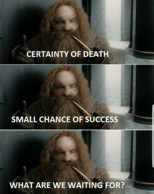 Lord of the Rings Blank Meme Template