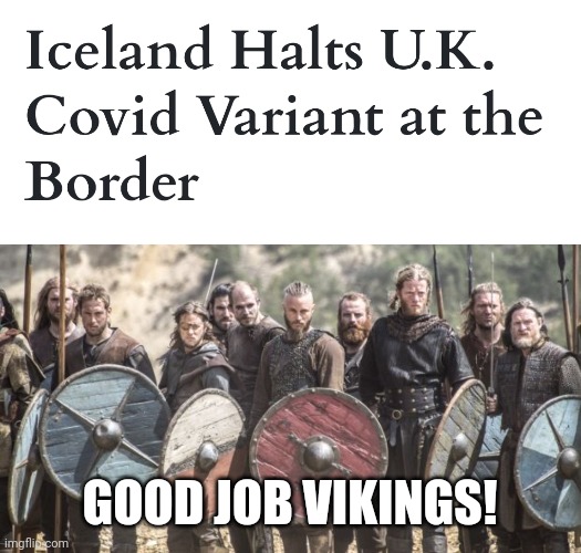 It reminds me of England 1-2 Iceland Euro 2016 game | GOOD JOB VIKINGS! | image tagged in iceland national football team,memes,uk covid strain,yeeeeeey | made w/ Imgflip meme maker
