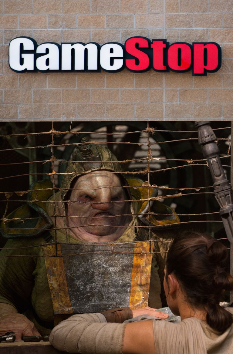 GameStop Star Wars Blank Meme Template