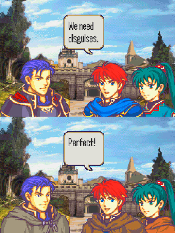 We need disguises Blank Meme Template