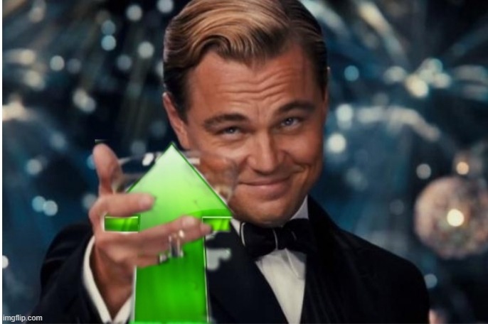 Upvote cheers | image tagged in upvote cheers | made w/ Imgflip meme maker