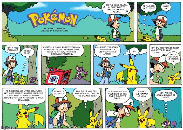 Pokémon comics #1 | image tagged in pokemon | made w/ Imgflip meme maker