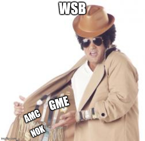 WSB to the world | WSB; GME; AMC; NOK | image tagged in stonks | made w/ Imgflip meme maker