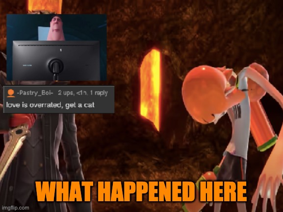 WHAT HAPPENED HERE | image tagged in lol 3 | made w/ Imgflip meme maker