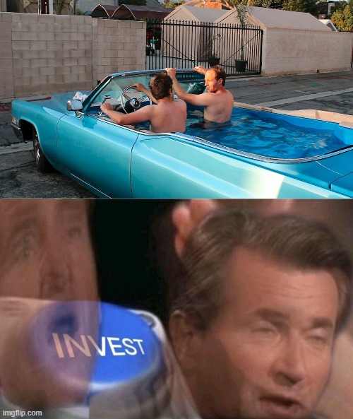 Hot Tub Car | image tagged in invest | made w/ Imgflip meme maker