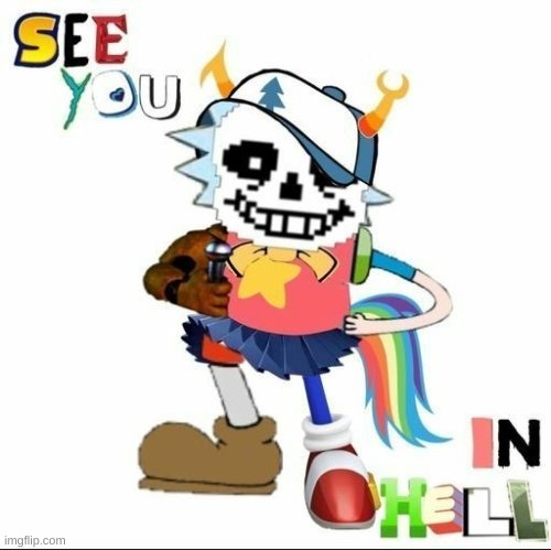 top 10 anime crossovers | image tagged in memes,funny,crossover,mashup,sans,undertale | made w/ Imgflip meme maker