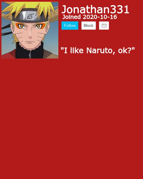 jonathan's announcement template Blank Meme Template