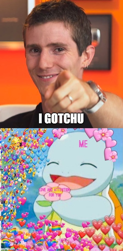 I GOTCHU | image tagged in linus i gotchu fam | made w/ Imgflip meme maker