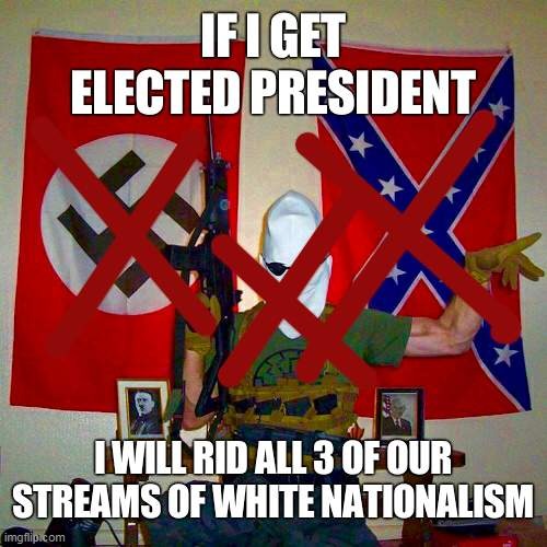 Wubbzymon for president to get rid of the Neo-Nazis | image tagged in neo,nazi,president,wubbzy,wubbzymon | made w/ Imgflip meme maker