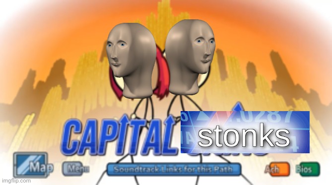 Idk why I mad this | image tagged in capital gains,stonks | made w/ Imgflip meme maker