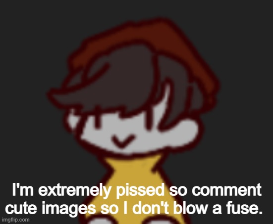 Oh god- Oh no- | I'm extremely pissed so comment cute images so I don't blow a fuse. | image tagged in oh god- oh no- | made w/ Imgflip meme maker