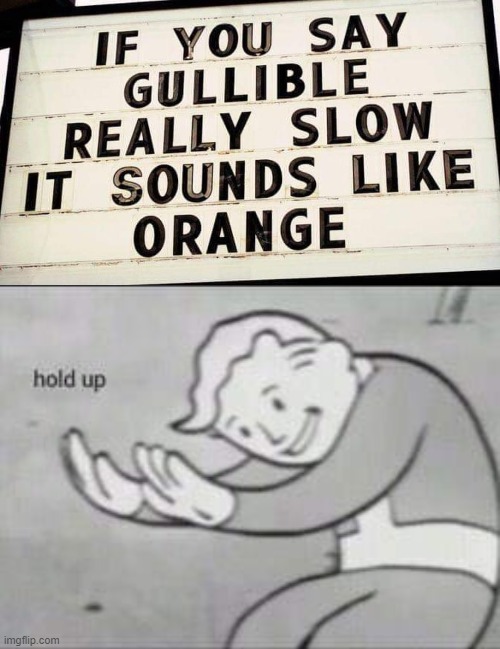 image tagged in fallout hold up | made w/ Imgflip meme maker