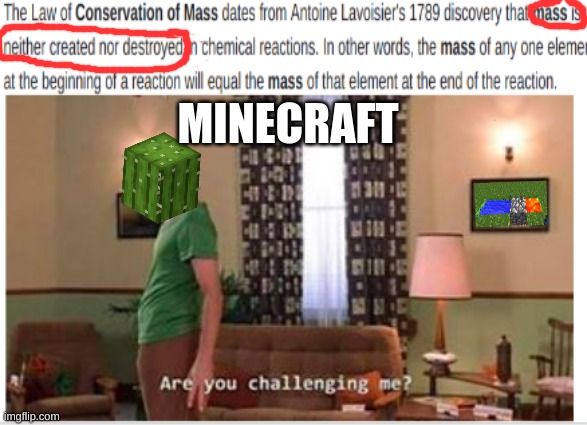 cactus destroys everything | MINECRAFT | image tagged in minecraft,memes | made w/ Imgflip meme maker