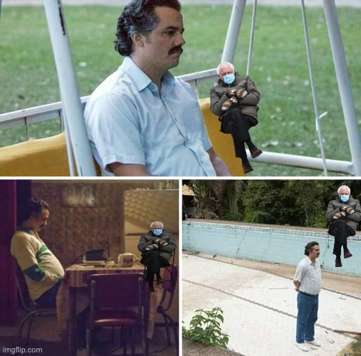 Sad Pablo Escobar Meme | image tagged in memes,sad pablo escobar | made w/ Imgflip meme maker