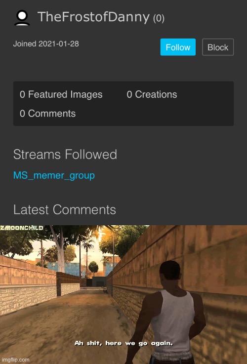 image tagged in here we go again | made w/ Imgflip meme maker