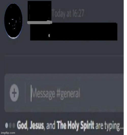 High Quality Discord message Blank Meme Template