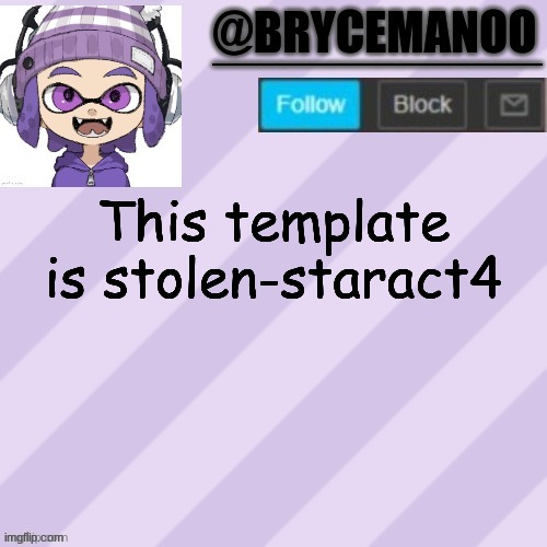 BrycemanOO announcement temple | This template is stolen-staract4 | image tagged in brycemanoo announcement temple | made w/ Imgflip meme maker
