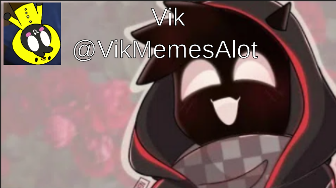 Vik Badboyhalo announcement Blank Meme Template