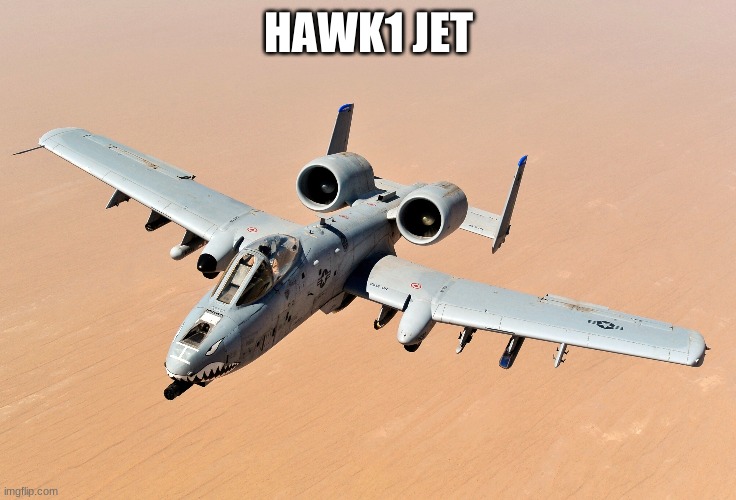 databrawl.inc hawk1 jet | HAWK1 JET | image tagged in fighter jet | made w/ Imgflip meme maker