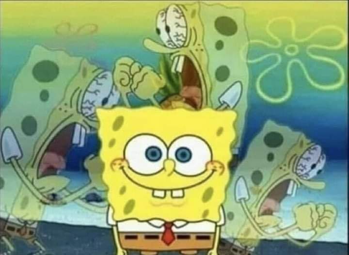 Spongebob Pain Blank Meme Template