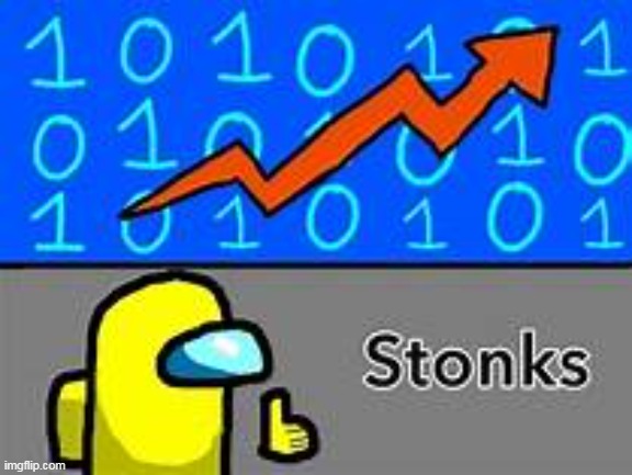 among us stonks | image tagged in among us stonks | made w/ Imgflip meme maker