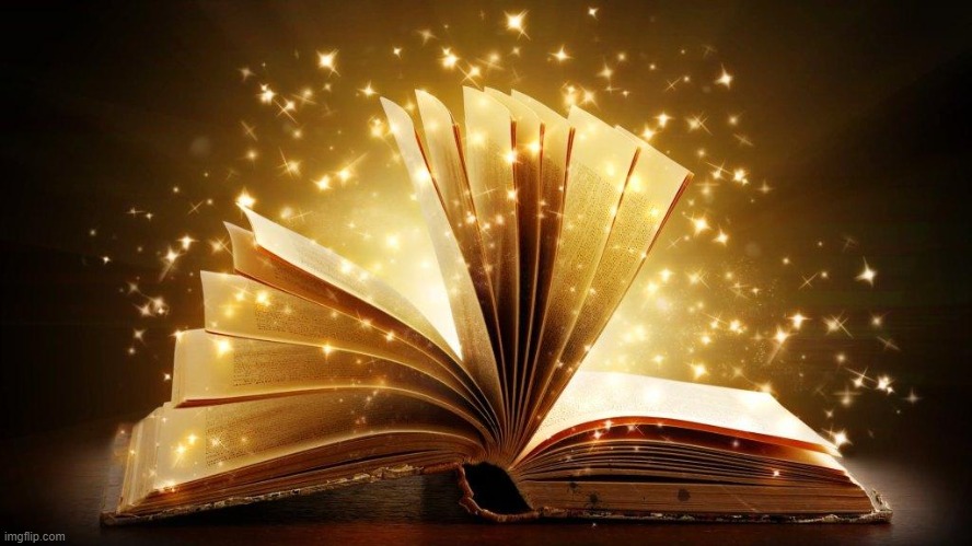 magic book | image tagged in magic book | made w/ Imgflip meme maker