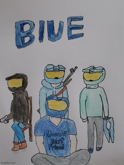 Got bored and drew this | made w/ Imgflip meme maker