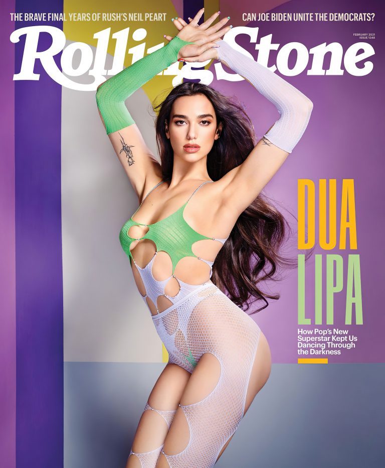 High Quality Dua Lipa Rolling Stone cover Blank Meme Template