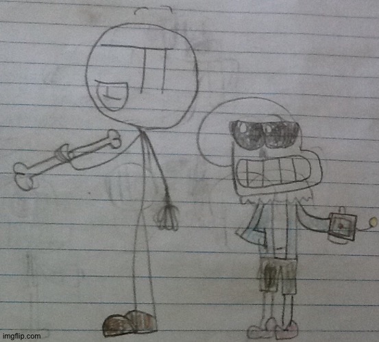 WHAT IS THIS A CROSSOVER EPISODE? | image tagged in crossover,memes,henry stickmin,sans undertale,undertale,drawings | made w/ Imgflip meme maker