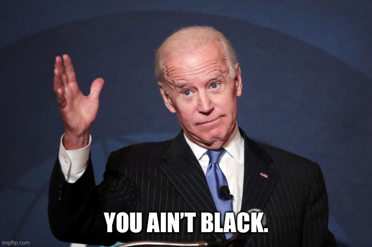 You’re full of shit | YOU AIN’T BLACK. | image tagged in you re full of shit | made w/ Imgflip meme maker