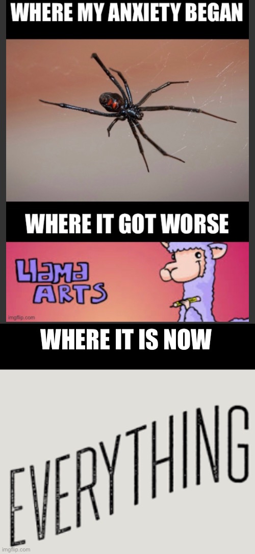 reeee | WHERE IT IS NOW | image tagged in anxiety | made w/ Imgflip meme maker