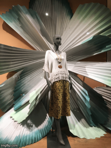 “This is an eyesore... my anthropologies.” | image tagged in gifs,fashion,anthropologie,window design,anthrowindows,brian einersen | made w/ Imgflip images-to-gif maker