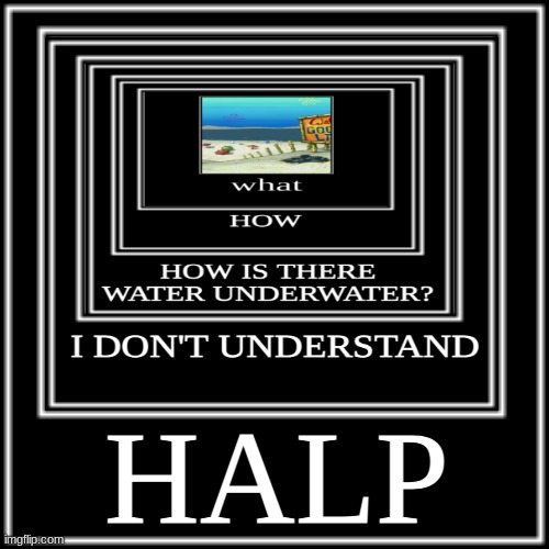 how does it work | HALP | image tagged in spongebob | made w/ Imgflip meme maker