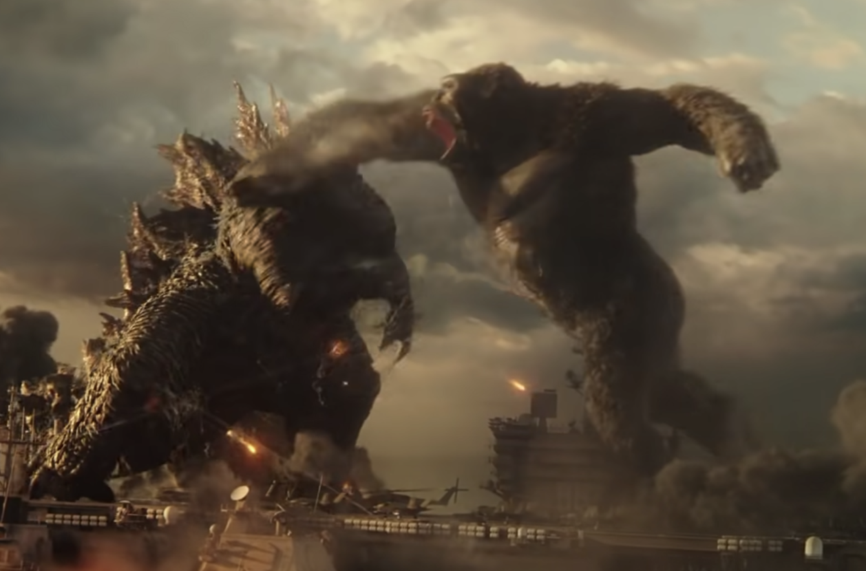 High Quality Kong vs Godzilla Blank Meme Template