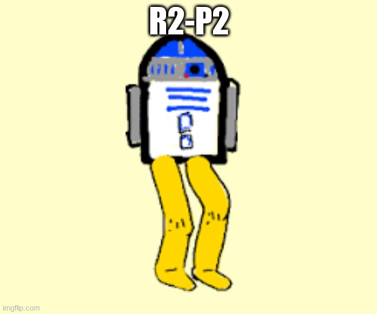 R2-PO | R2-P2 | image tagged in r2d2  c3po | made w/ Imgflip meme maker