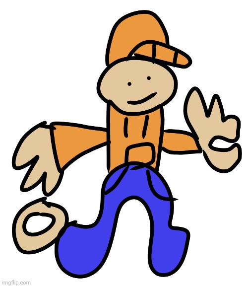 Redraw of an oc by anonymous_bagel | made w/ Imgflip meme maker