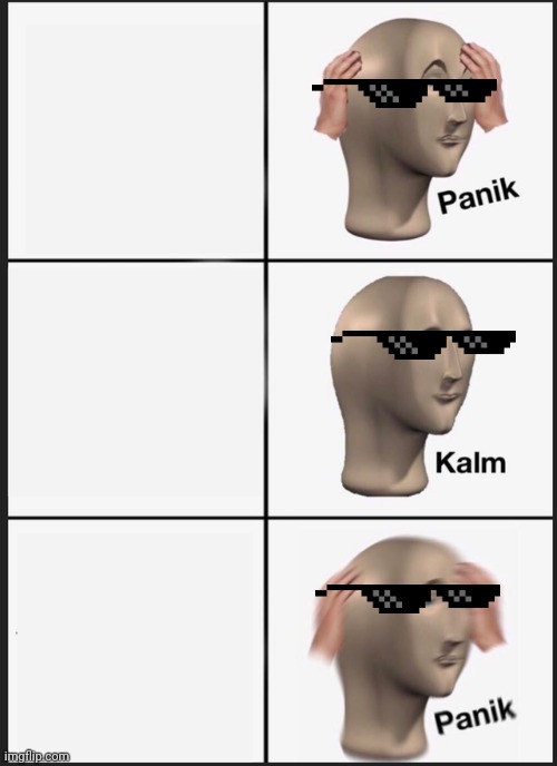Deal with it | image tagged in memes,panik kalm panik | made w/ Imgflip meme maker