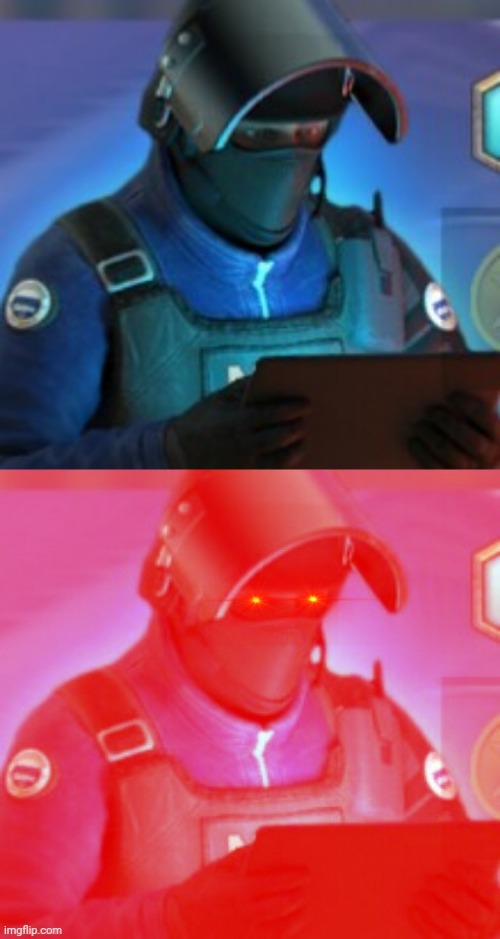 High Quality Gign rage at game Blank Meme Template