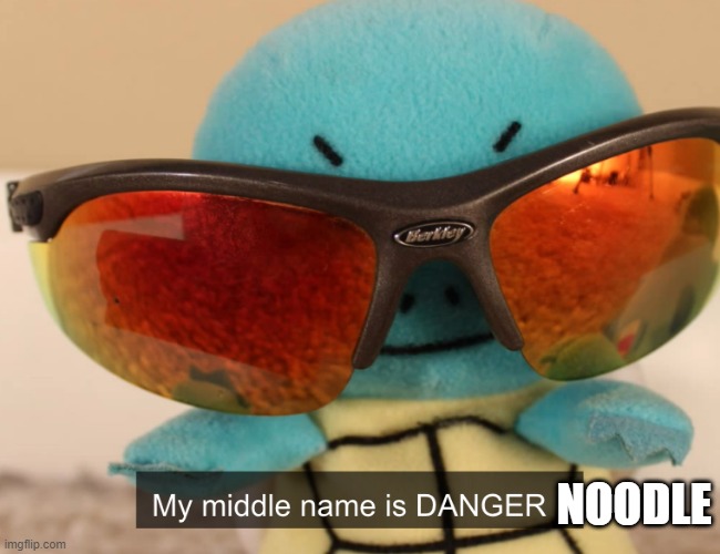 my middle name is danger | NOODLE | image tagged in my middle name is danger | made w/ Imgflip meme maker