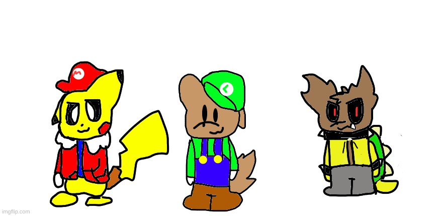 Ii turned my OCs into mario characters | made w/ Imgflip meme maker