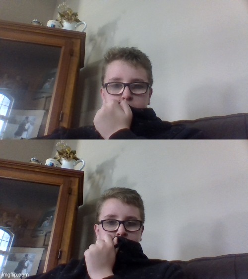 SCREEEEEEEEEEEEEEEEE (before and after i dried my hair from a shower XD) | made w/ Imgflip meme maker