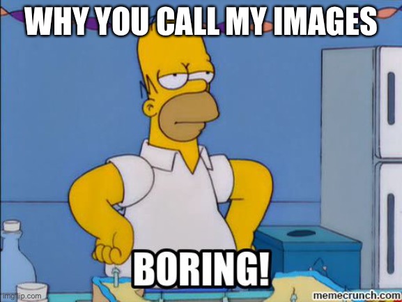 I’m not boring I’m just boring | WHY YOU CALL MY IMAGES | image tagged in homer is bored | made w/ Imgflip meme maker