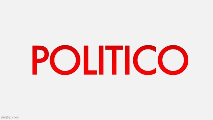 Politico banner | image tagged in politico banner | made w/ Imgflip meme maker