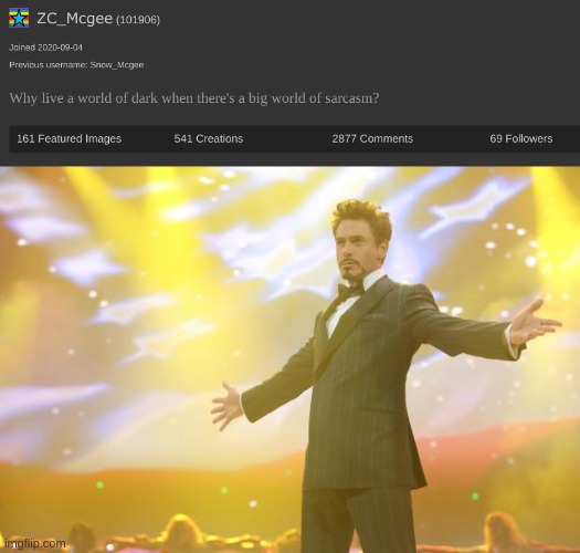yayayaya | image tagged in tony stark success | made w/ Imgflip meme maker