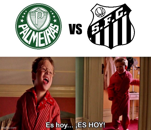 Final brasileño en Copa Libertadores de America, hoy al 21:00 (hora en España). Quien gana? | VS | image tagged in es hoy it's today,memes,futbol,futebol,copa libertadores | made w/ Imgflip meme maker