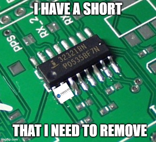 Stonks and Shorts | I HAVE A SHORT; THAT I NEED TO REMOVE | image tagged in stocks,gme,melvin,shorts,short circuit | made w/ Imgflip meme maker