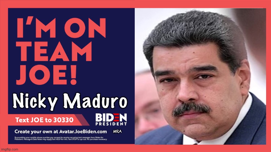 I'm On Team Joe Biden | Nicky Maduro; MRA | image tagged in i'm on team joe biden | made w/ Imgflip meme maker