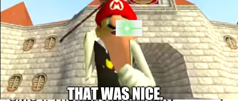 SMG4 Mango | THAT WAS NICE. | image tagged in smg4 mango | made w/ Imgflip meme maker